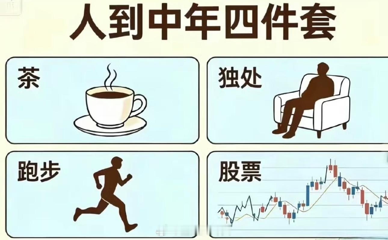 人到中年四件套