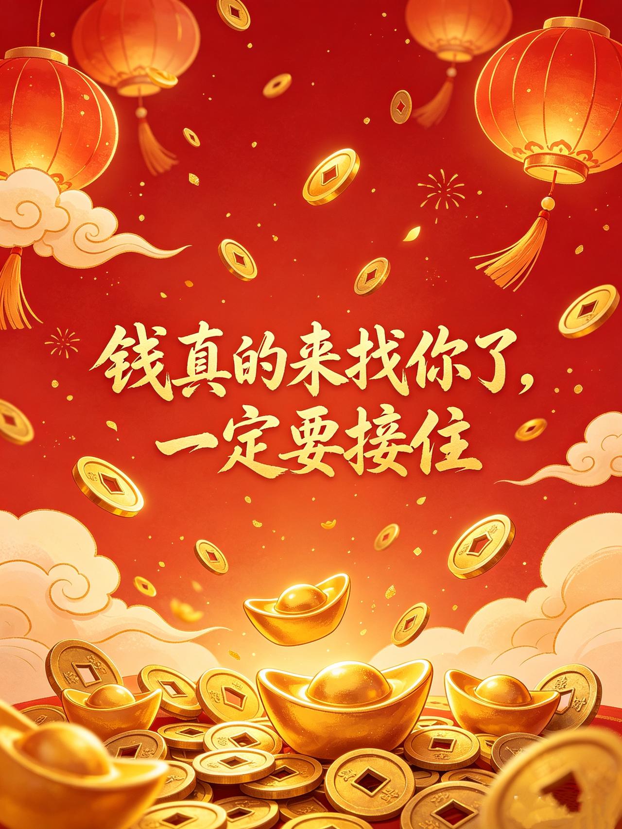 钱真的来找你了，一定要接住​​​​！因为很多时候，钱不是你拼命追来的，是它