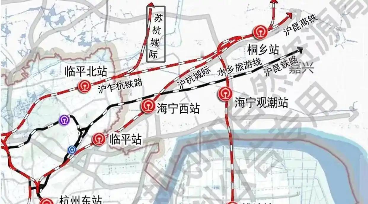 苏州至杭州将建设一条直达城际铁路。上有天堂，下有苏杭。杭州与苏州两大经济体