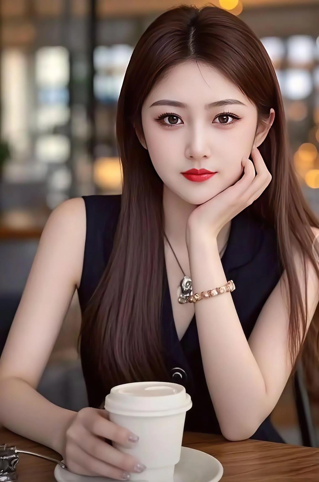 咖啡时光，甜美少女心💕