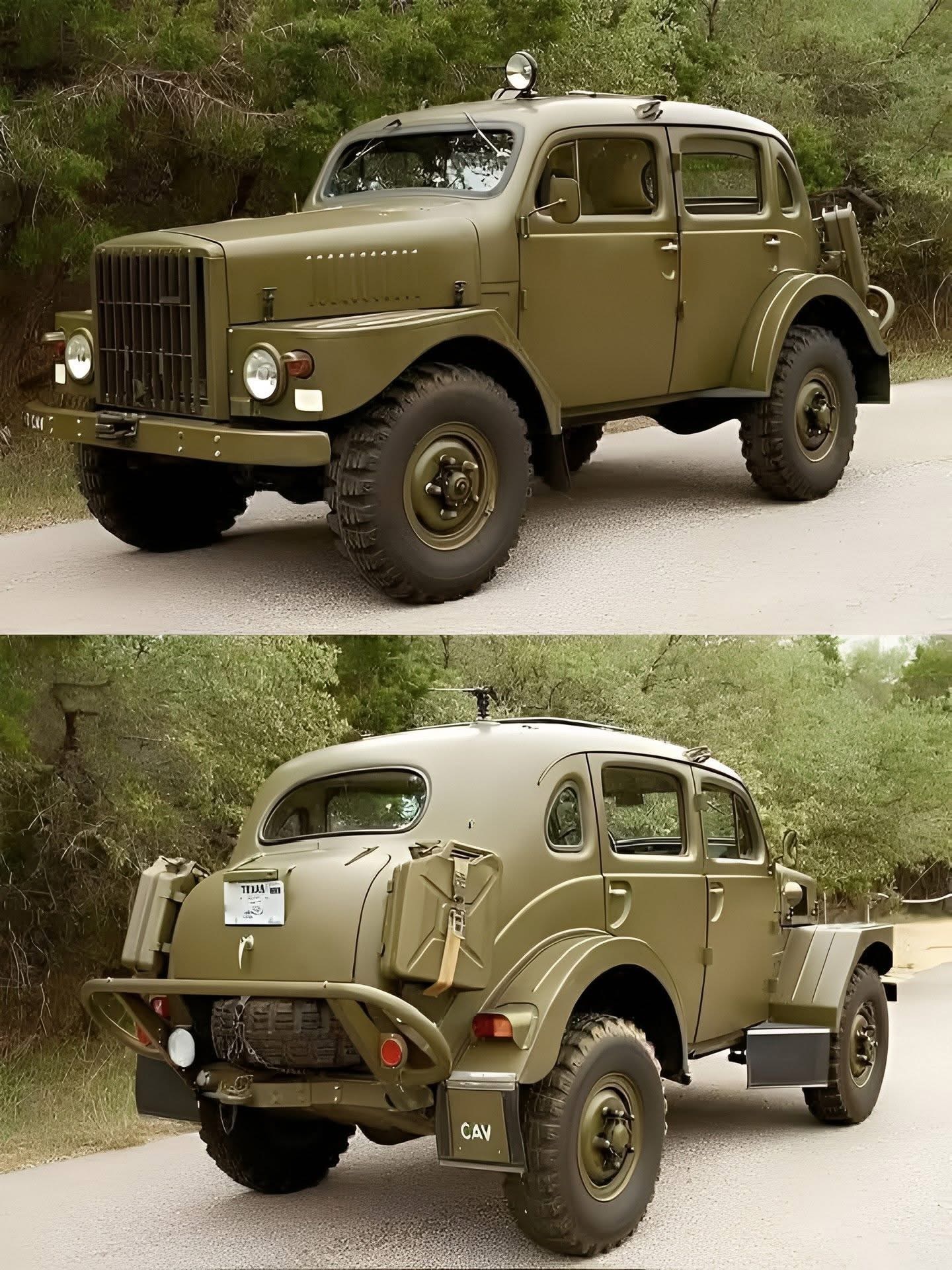 沃尔沃【1957VolvoTP21】1953-1958年生产的通信侦查车我被