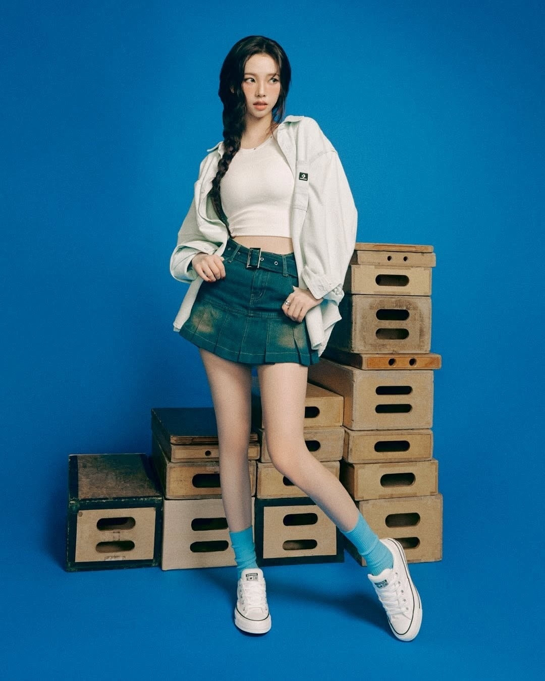 柳智敏升任匡威全球代言人恭喜Karina升任全球品牌代言人回顾一下匡威之前给柚子