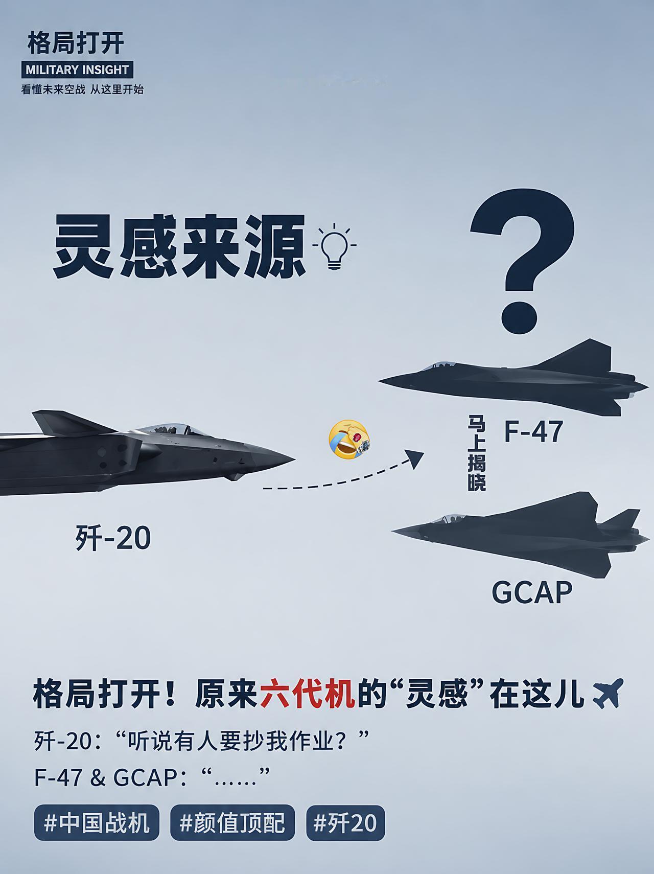 画风突变！多国六代机设计纷纷靠拢歼-20？曾经饱受争议的鸭翼布局，如今掀起模仿