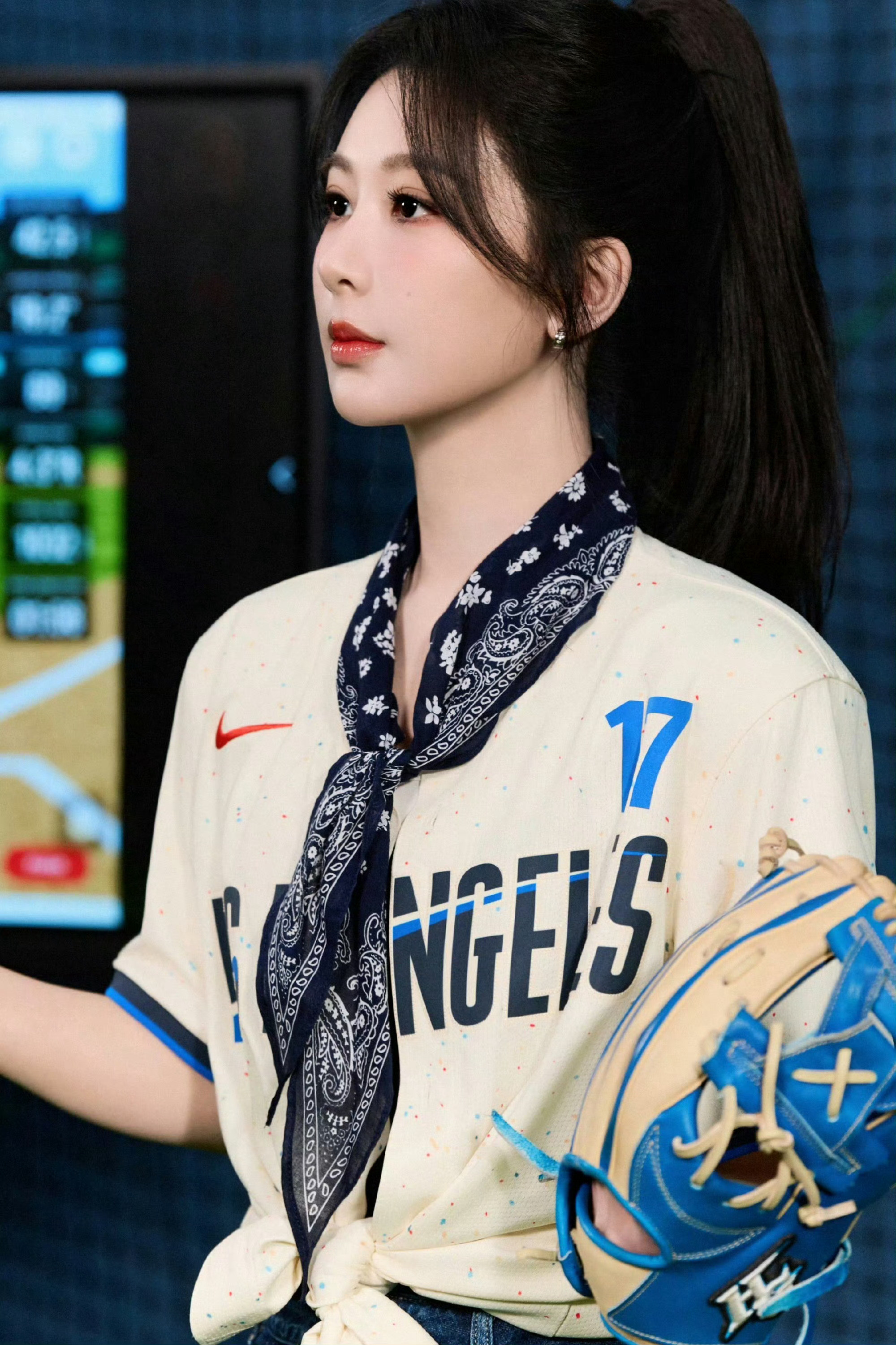 杨紫棒球进阶挑战美少女[爱心][爱心]​​​