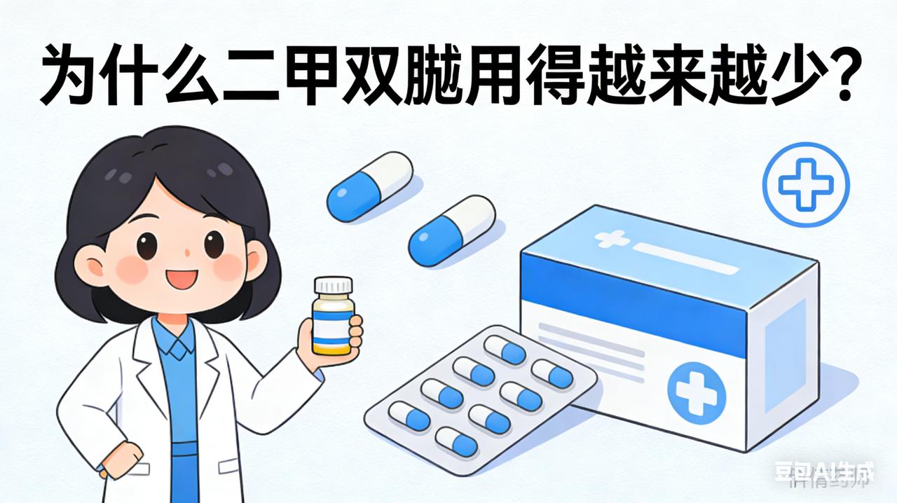 为什么二甲双胍用得越来越少?为什么二甲双胍用得越来越少？药师实话实说，别被误导