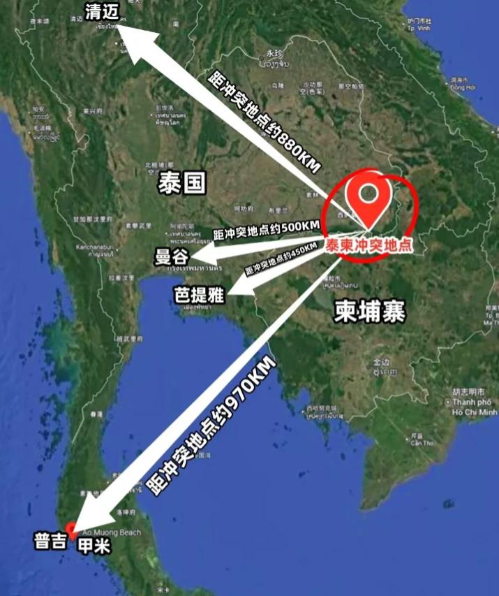 泰国敢不敢灭了柬埔寨？内行人的一席话道出其中真相：泰国和柬埔寨两国的实力对
