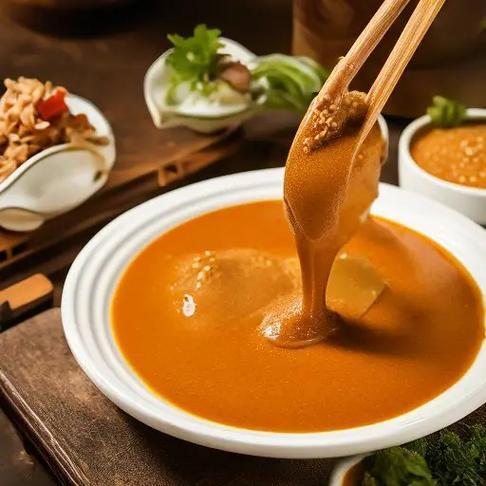 胡麻酱汁制作方法：配料：熟芝麻：100克味淋：30毫升浓口酱油：50毫