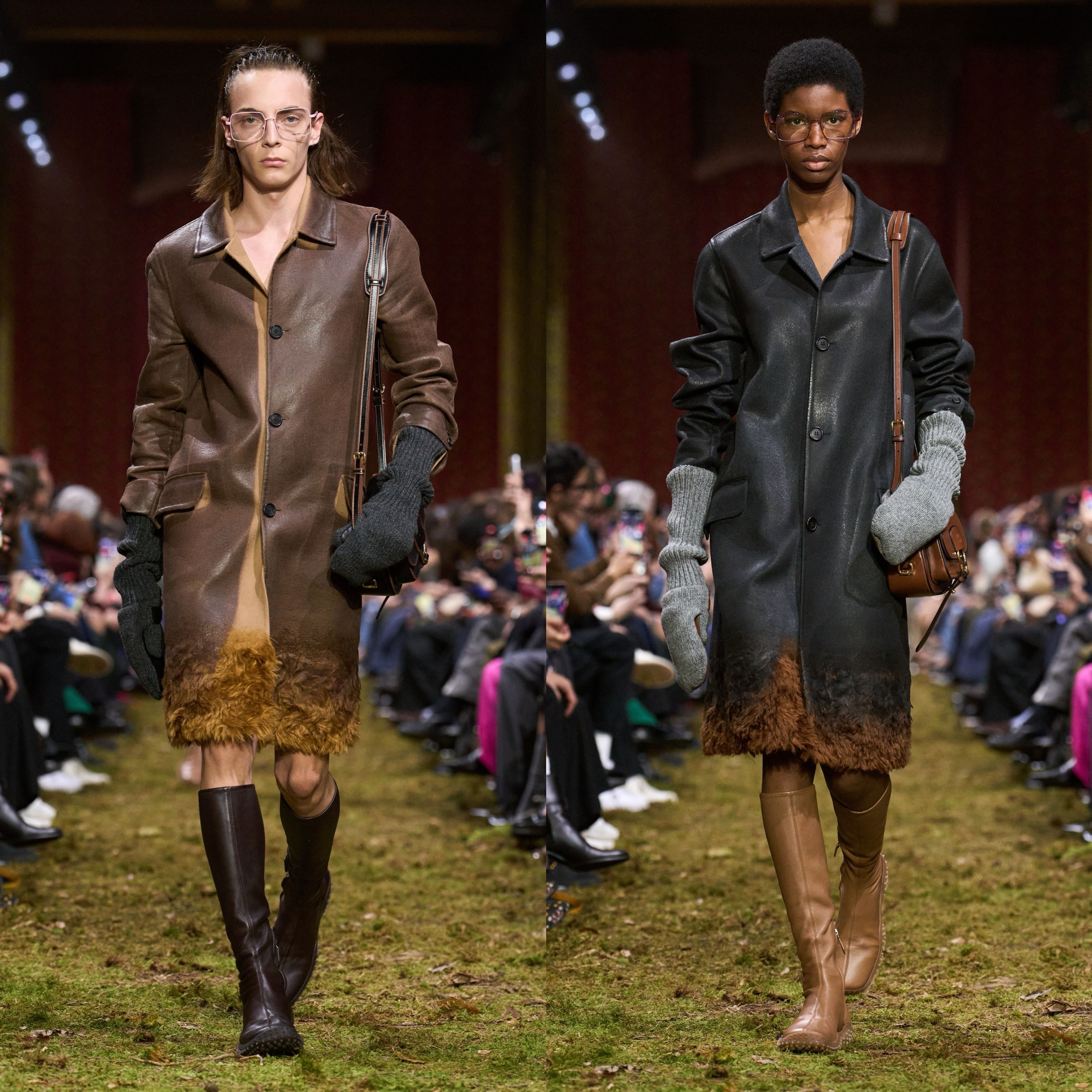 MiuMiu大秀MiuMiu2026秋冬系列以「觉知亲密」为创作核心，