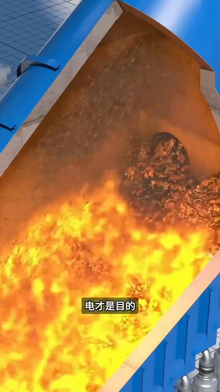 垃圾变电秘密。自从人们知道垃圾可以用来发电，它就不再只是废物了。很多城市都在争