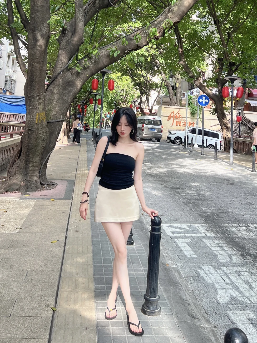 我妈让我多穿小裙子 她说好看