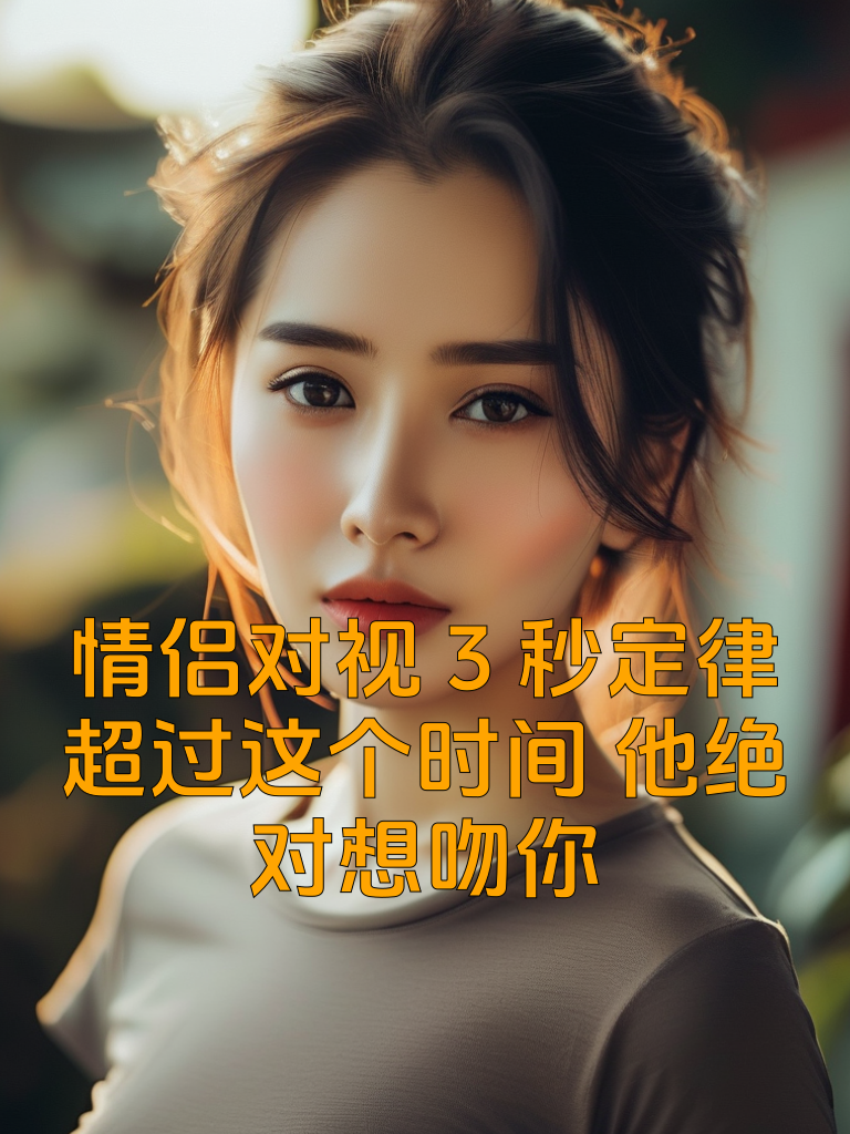 情侣对视3秒定律：超过这个时间，他绝对想吻你