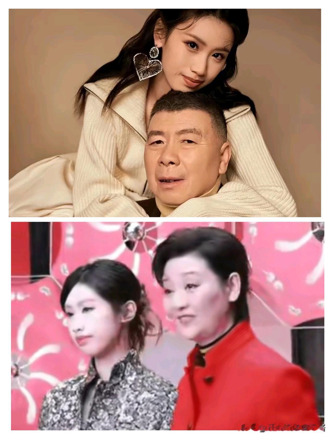 都说女儿像爸好命，冯导的养女也像爸。徐帆这个女儿白养了，很明显和爸爸亲。都说