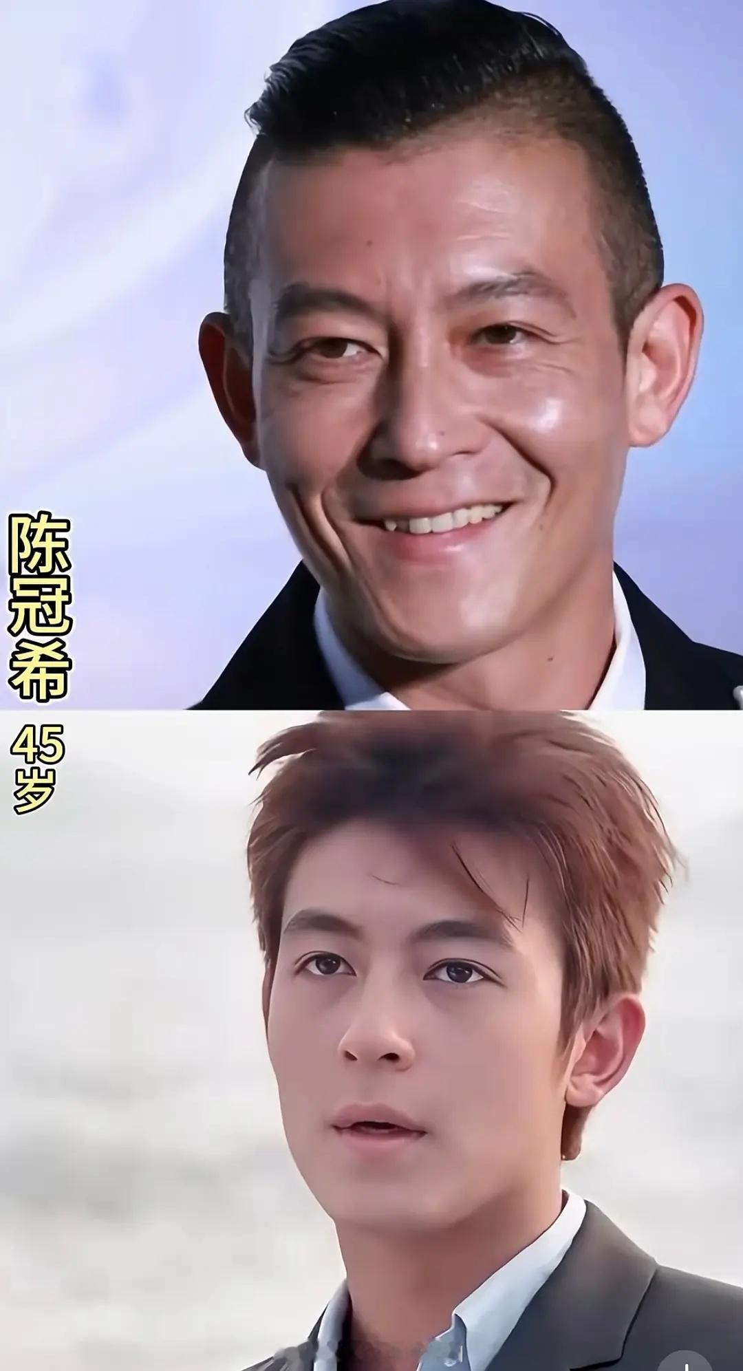 陈冠希、吴彦祖、梁朝伟、苏有朋、霍建华、古天乐、郭富城，没想到最抗老的是苏有朋，