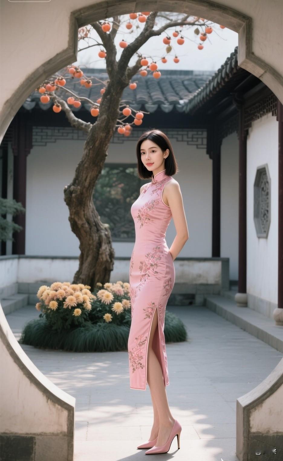 大家认为什么样的身材穿旗袍好看呢