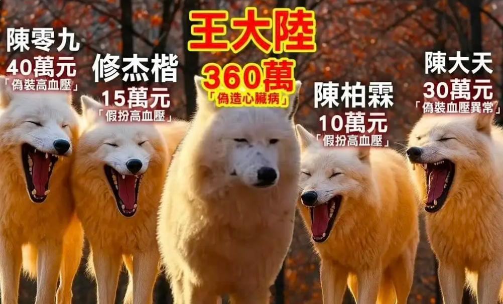 一想到扁平足的陈汉典没服役王大陆费劲巴拉,伪造心脏病花了360万自己被查,还带了