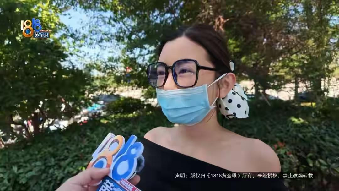浙江杭州，一女子掏12800元做额头线雕。她敷好麻药正要进手术室，无意中翻起