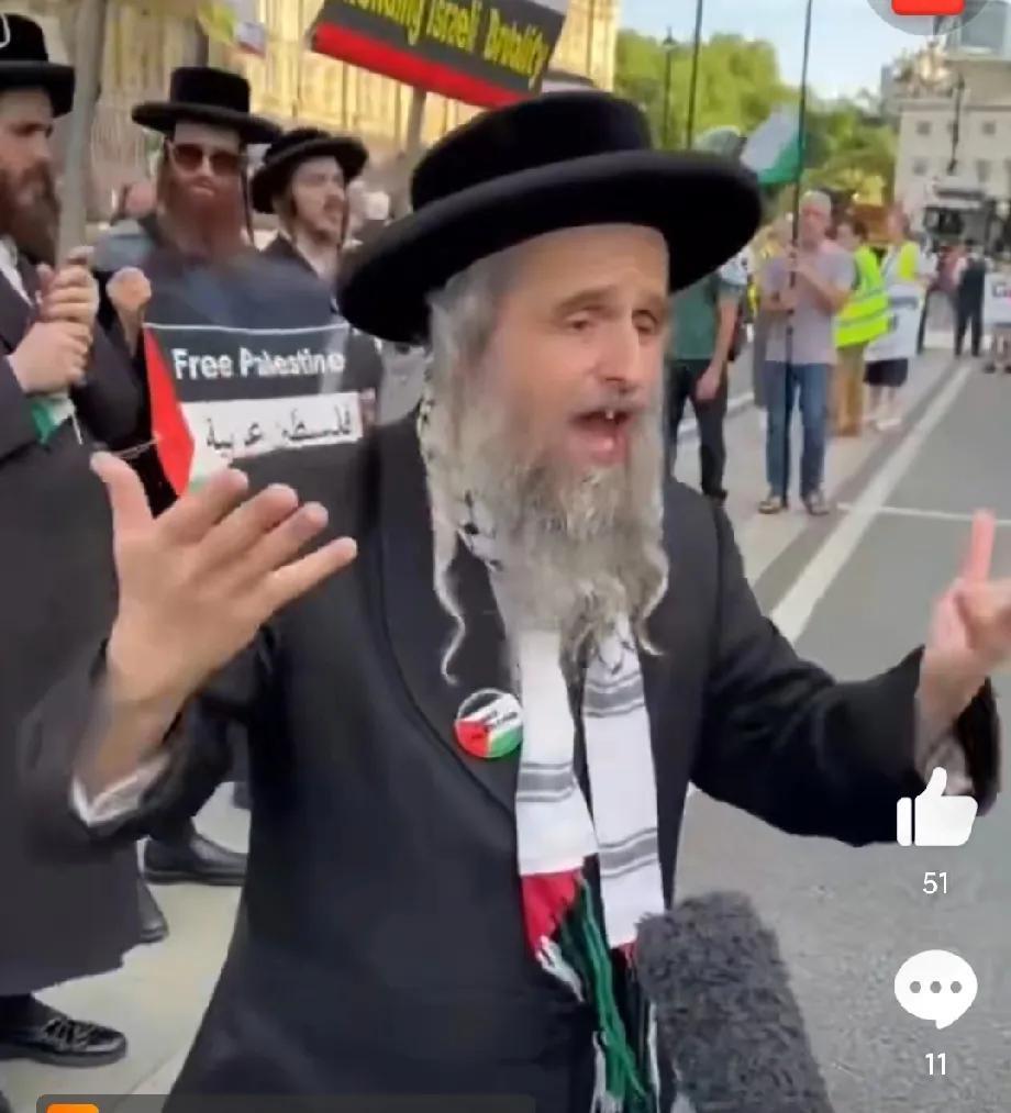 正统犹太人反了！他们走上街头，举行抗议，反对犹太复国主义发起的战争和大屠杀！一
