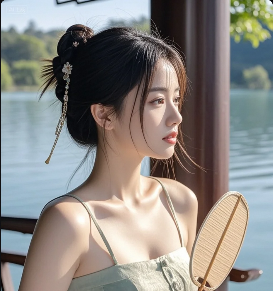 她不说话，却胜过千言万语