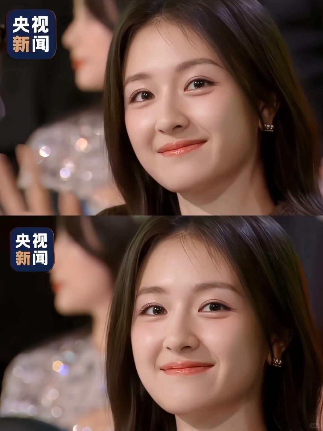 不是姐，你就这么硬抗央视镜头吗？现在李兰迪变这样了啊…央妈镜头都这么美，眼睛好漂