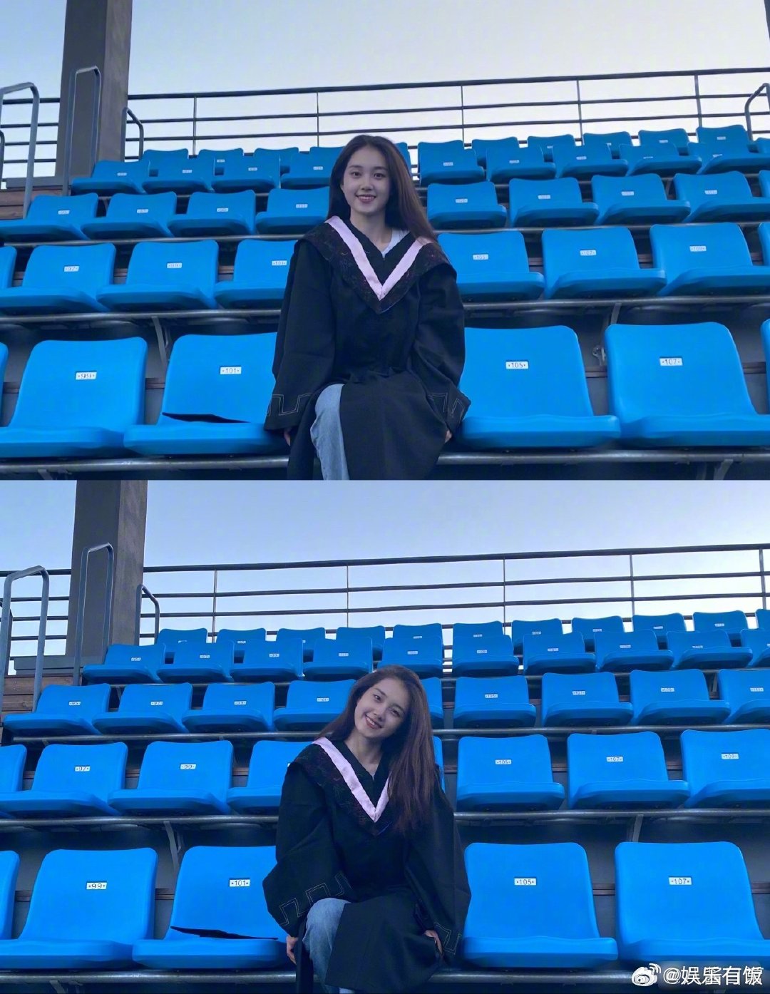 郭宇欣21年中戏毕业照网友分享郭宇欣21年中戏毕业照，好青涩好美丽！