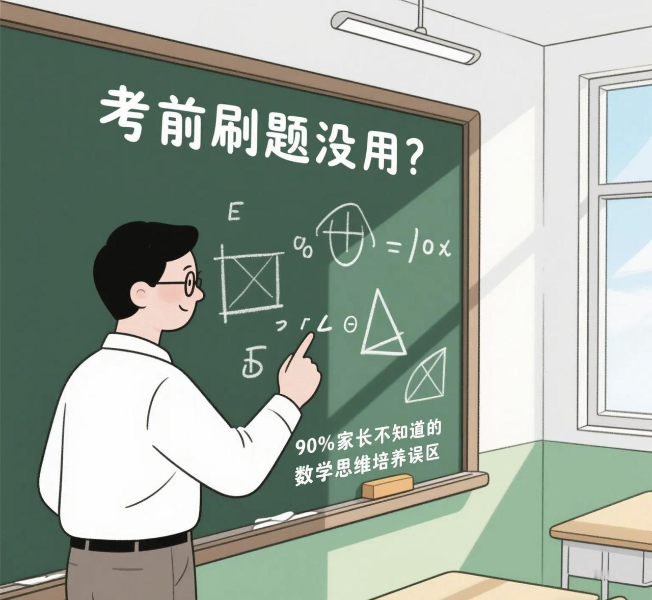 考前刷题有用吗？90%的家长不知道的数学思维培养误区?1.期末和暑假临近，不