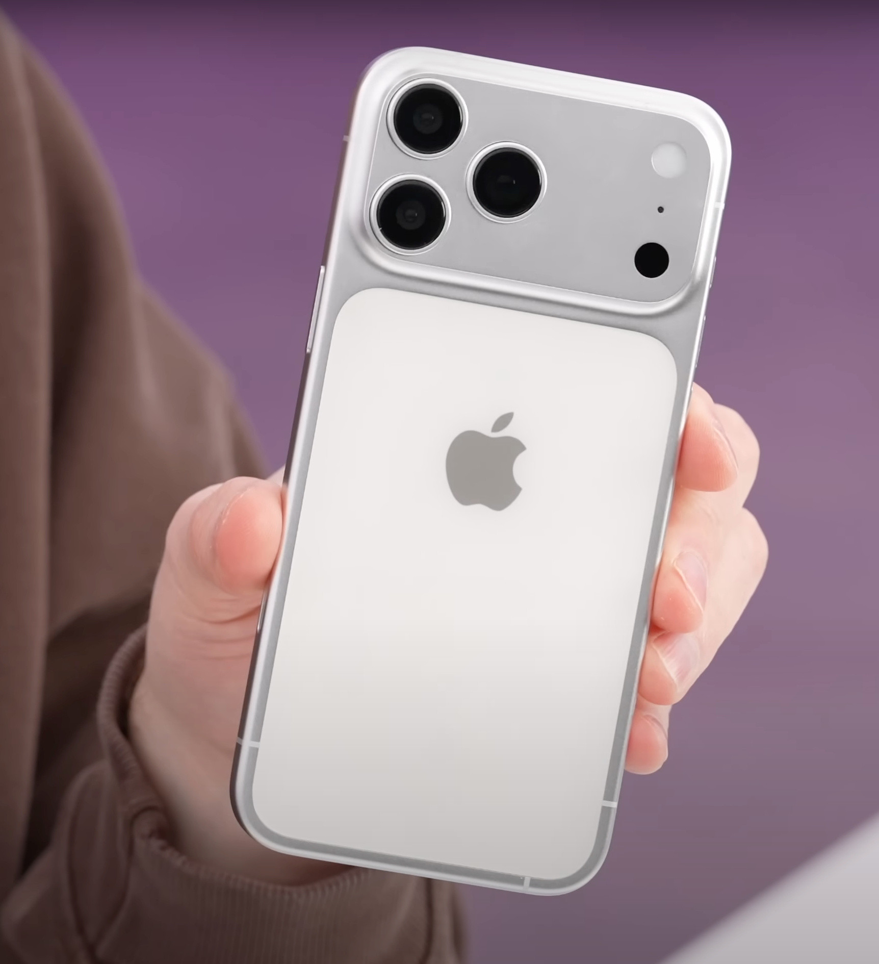如果iPhone17ProMax长这样，那真是美爆了[捂嘴哭