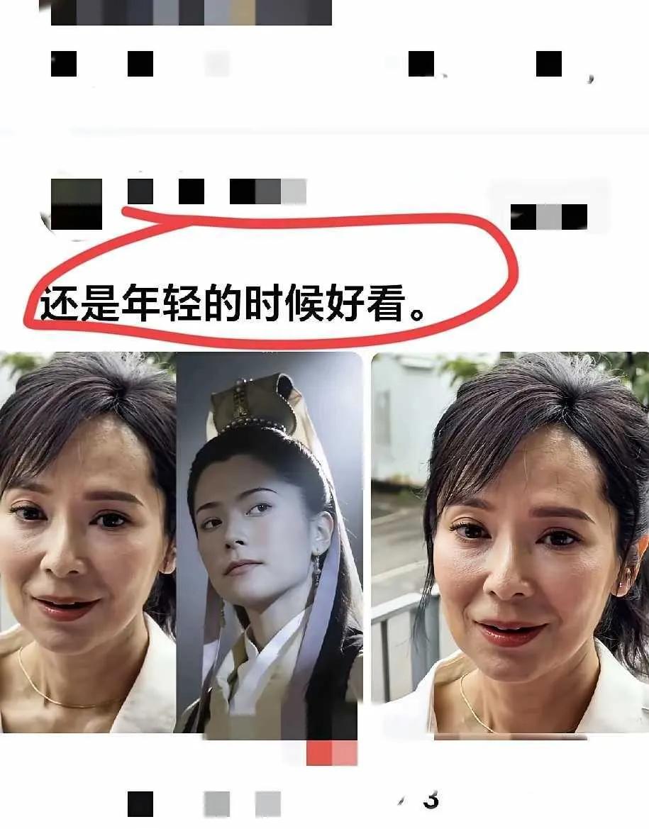 当年无数人的女神，如今已是物是人非了。