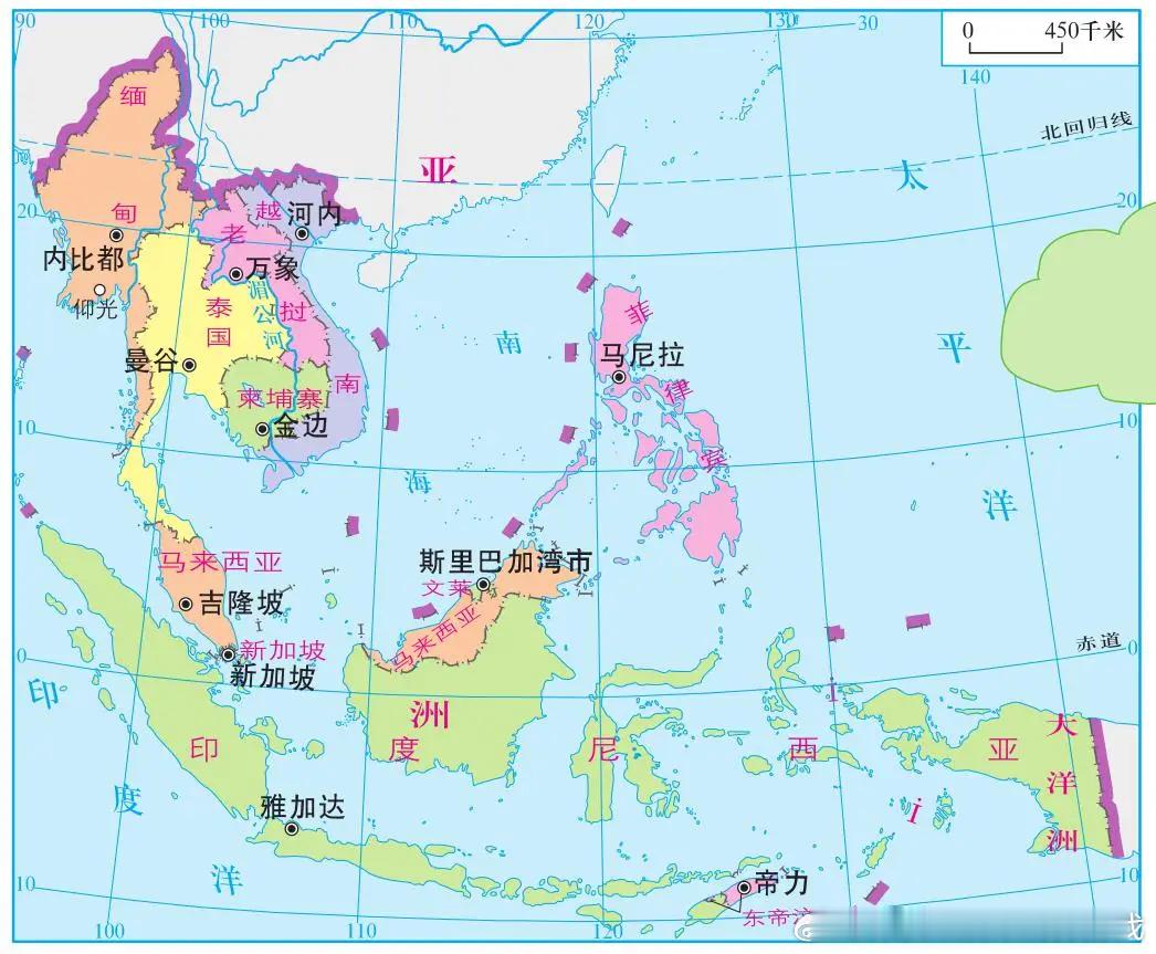 其实现在世界上各国军事实力差距是巨大的。东南亚共有11个国家，管辖海域超750万平方公里，海陆总面积