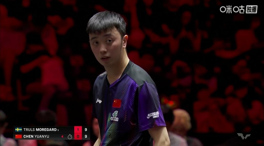 小将陈垣宇鏖战五局3：4憾负奥运会、世锦赛双科亚军！新加坡大满贯男单最后一