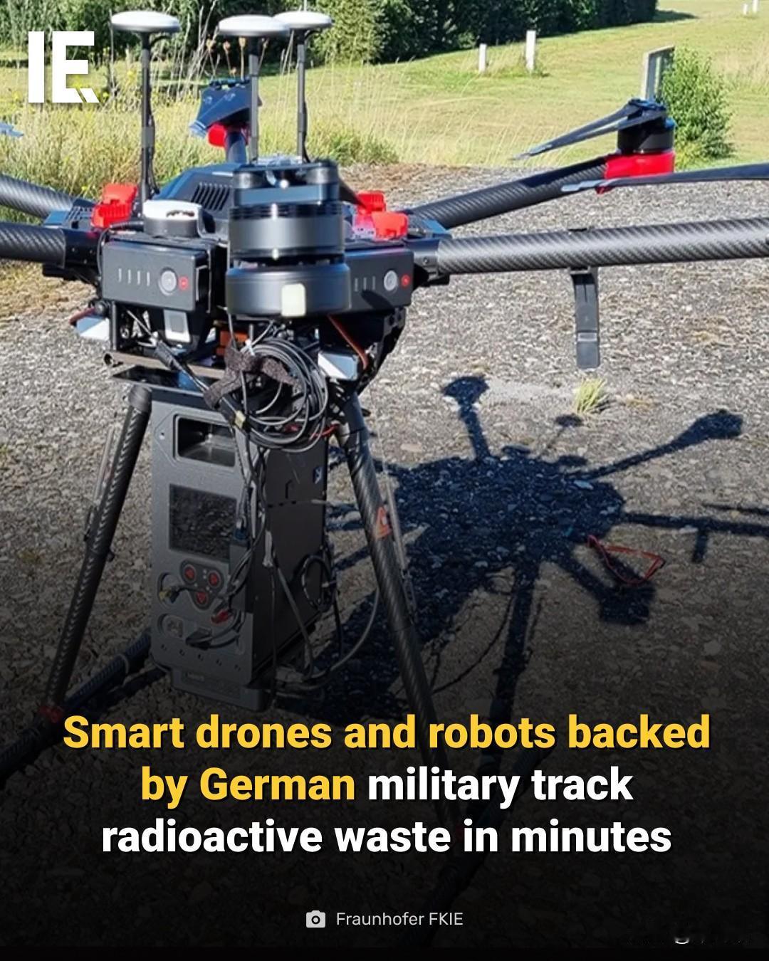 德国AI技术突破：无人机与机器人协同，数分钟内精准定位放射源