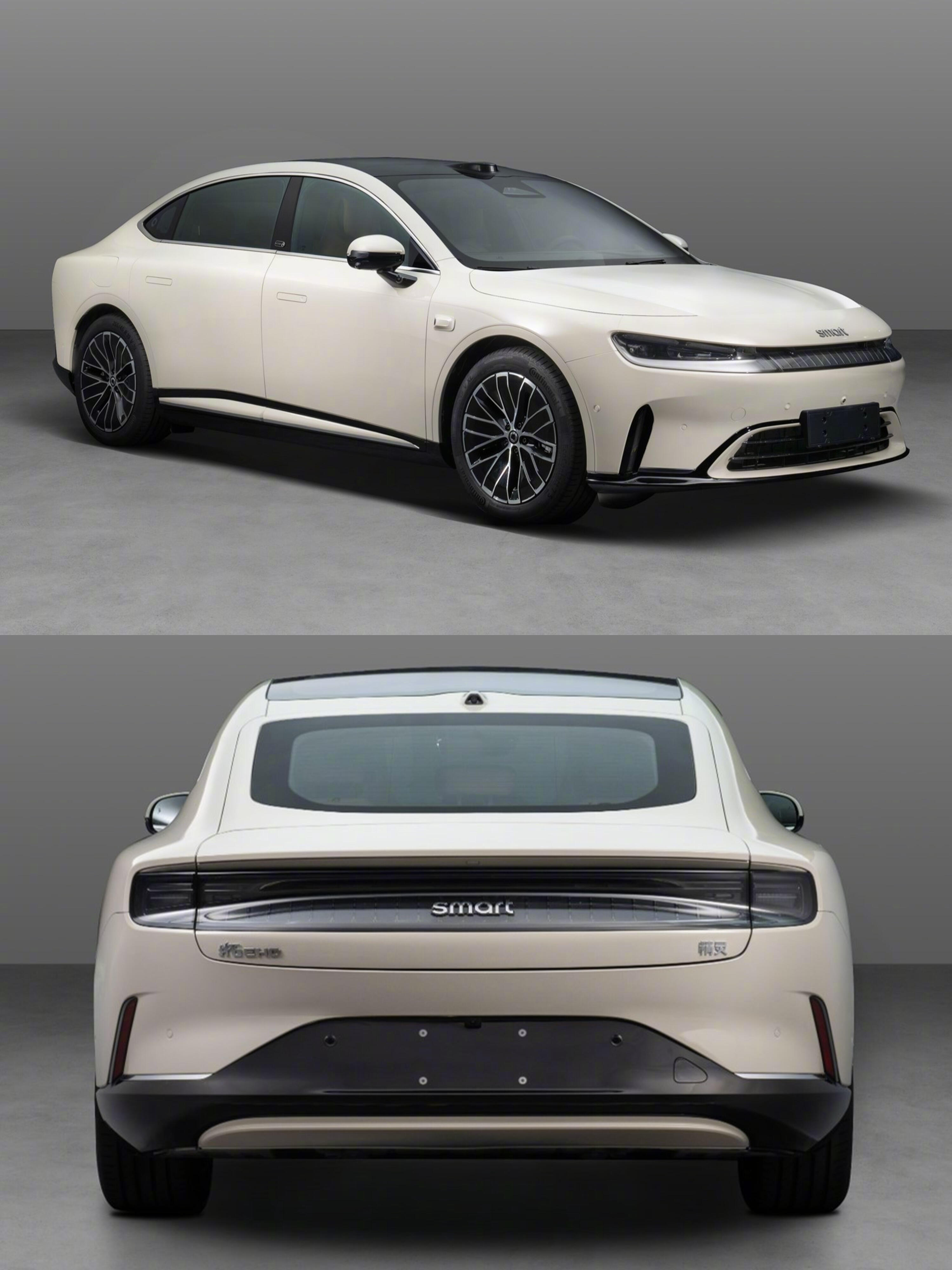 smart你让我感到陌生！谁曾想smart竟然出三厢车了，定名精灵6EHD，插