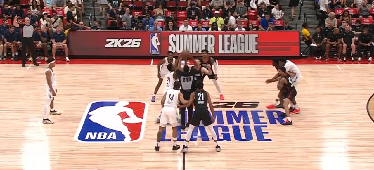 中国小子杨瀚森，入门NBA这表现真是太炸裂了。在7月16日上午的NBA夏季联赛中