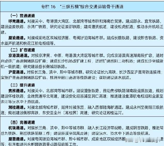 湖南十五五规划纲要出炉，铁路上有八大干线通道2020年4月12日，湖南的十五