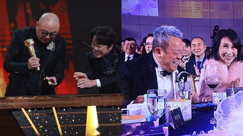 星岛：万千星辉2025丨Bob林盛斌夺最佳男主持超激动敲爆奖座全场哗然承诺帮