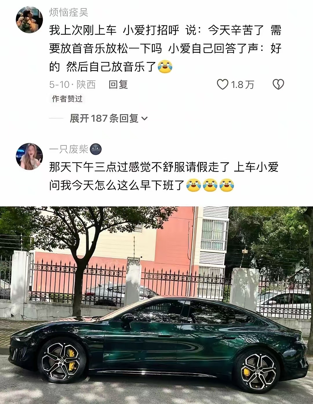 米车主们告诉我小爱真的会这样吗？​​​