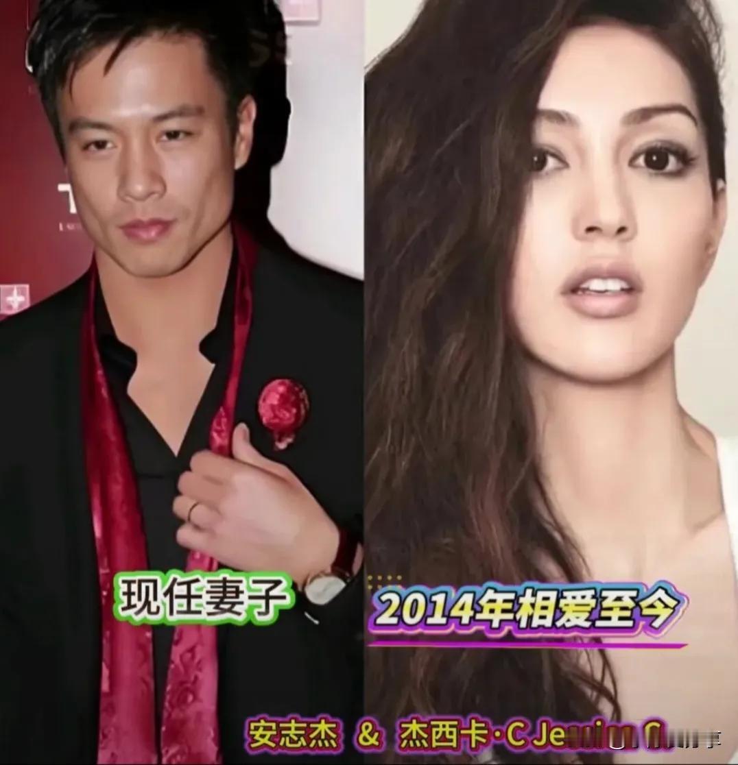 安志杰年轻的时候英俊帅气，眉眼清秀。安志杰，曾顶替李连杰出演《黑侠2》，后因一