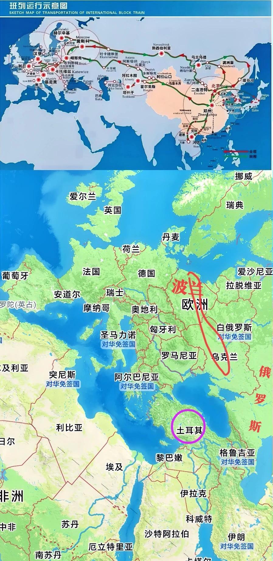 波兰愚不可及！战火，各国避之不及！但波兰竟惹火上身，愚蠢至极！要不是影响中欧班列