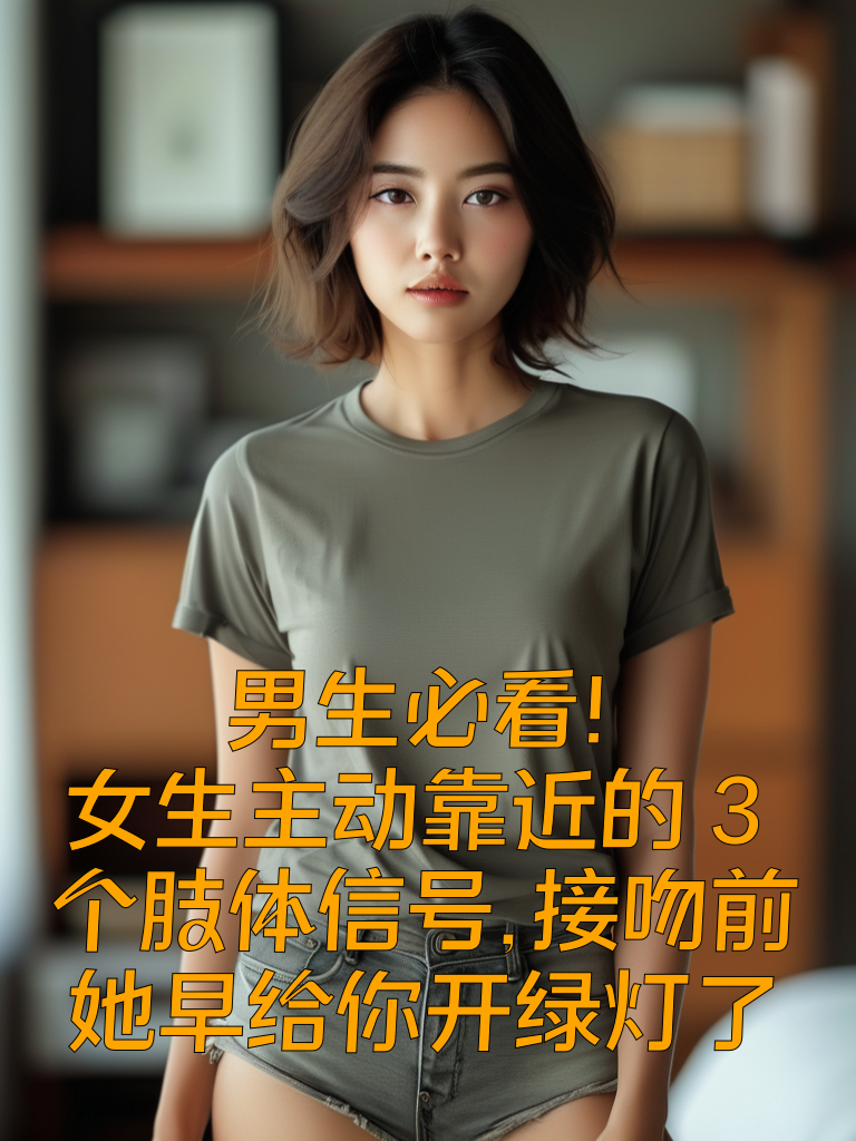 男生必看！女生主动靠近的3个肢体信号，接吻前她早给你'开绿灯'了