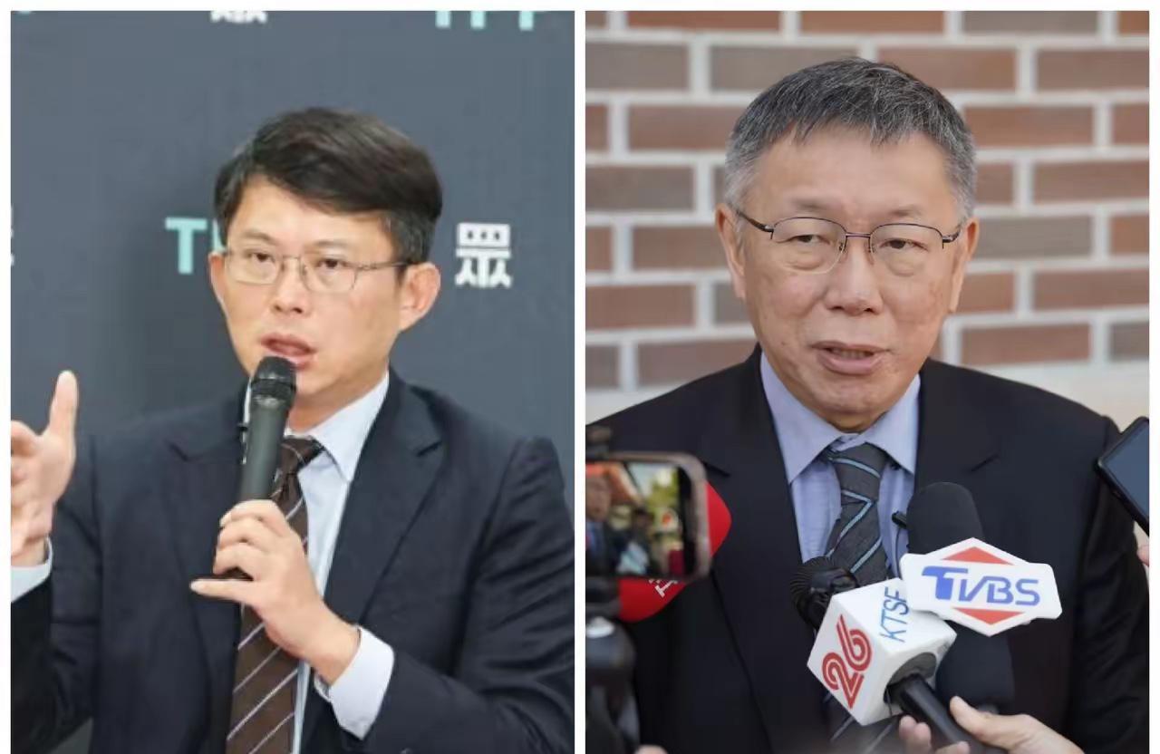 就在今天，民众党创党主席柯文哲与现任主席黄国昌都公开对近日台北市长蒋万安抛出的“