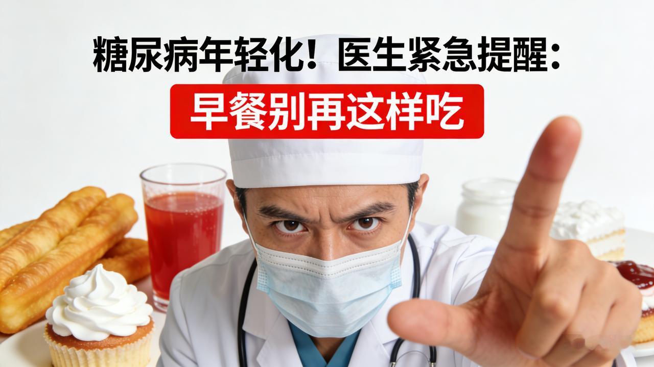 糖尿病年轻化！医生紧急提醒：早餐别再这样吃42岁女子糖尿病离世，医生含泪呼吁