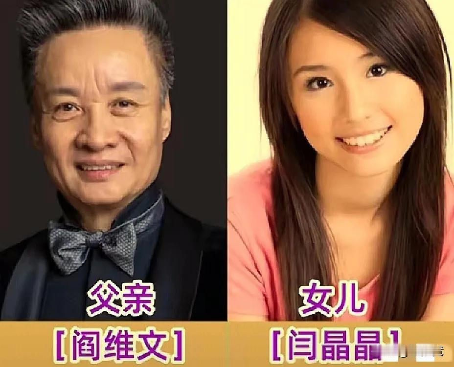 阎维文的女儿。刘和刚的儿子。李玲玉的儿子。王菲的女儿。景岗山的儿子。李
