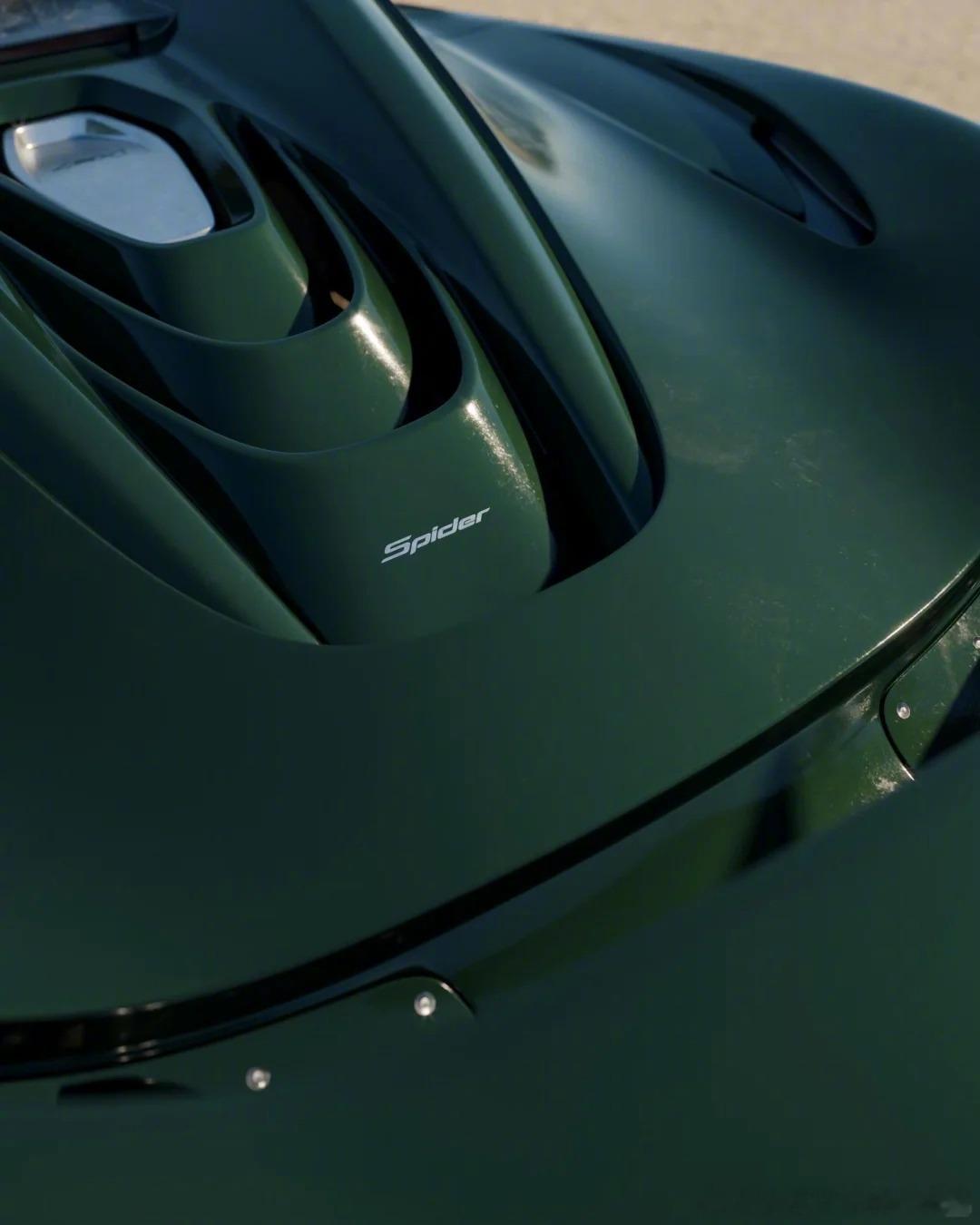 BritishRacingGreenMcLarenP1Spider，英