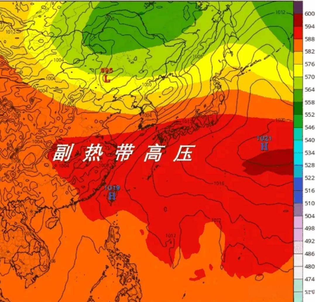 今年的副热带高压太厉害了！犹如置身于一个严丝合缝的大火炉中，没有一点风，烤得人脑