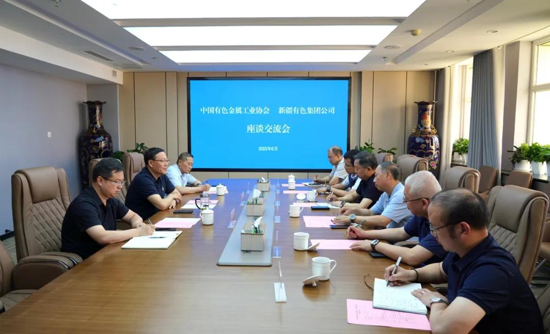 段德炳一行到新疆有色集团调研