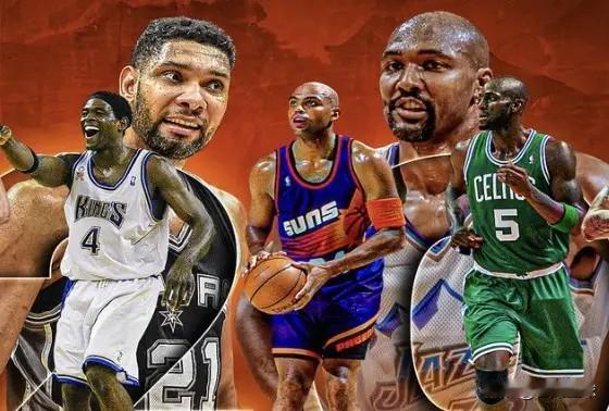 加内特被高估了美媒体HoopsHype更新了NBA历史大前锋排名，排名前十如