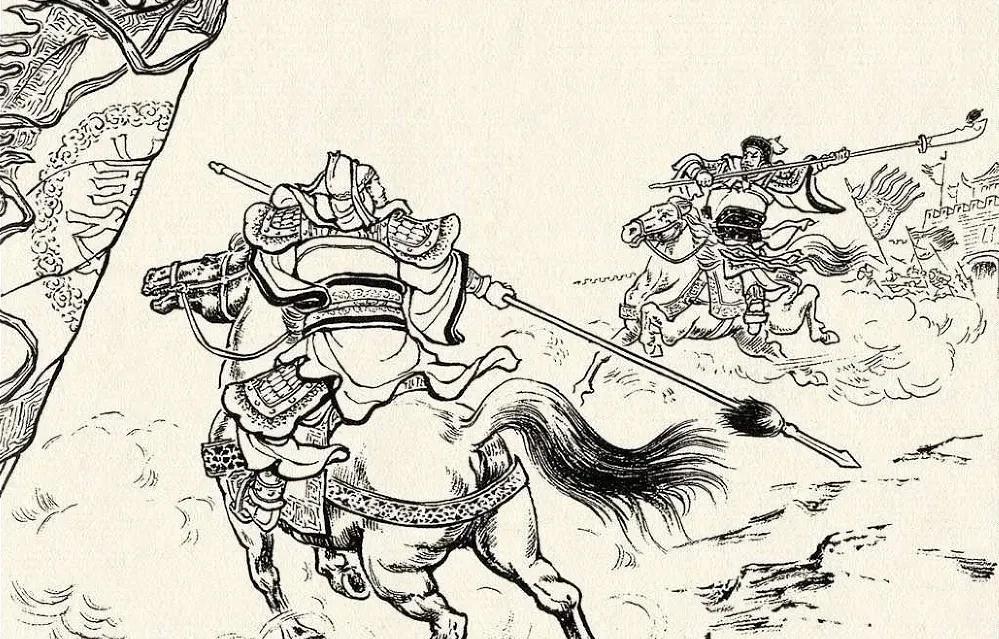 姜维虽连败两阵，但仍主动挑战邓艾：邓艾，我们兵对兵，将对将，不分出胜负，决不收兵