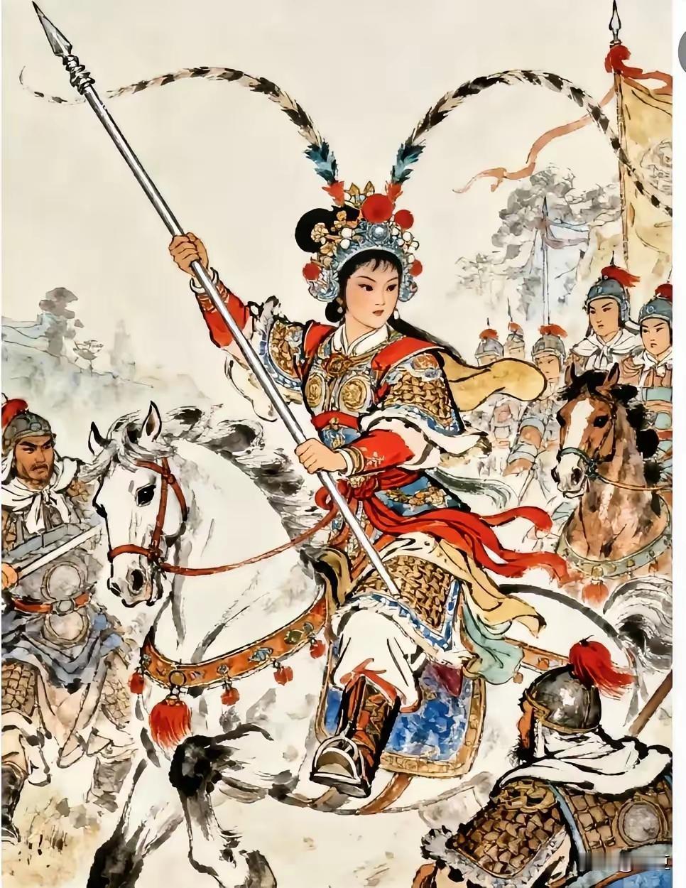 杨文举战胜南唐大将白元很有戏。杨文举下山就立大功，连杀三位南唐大将，还诛杀黑虎。