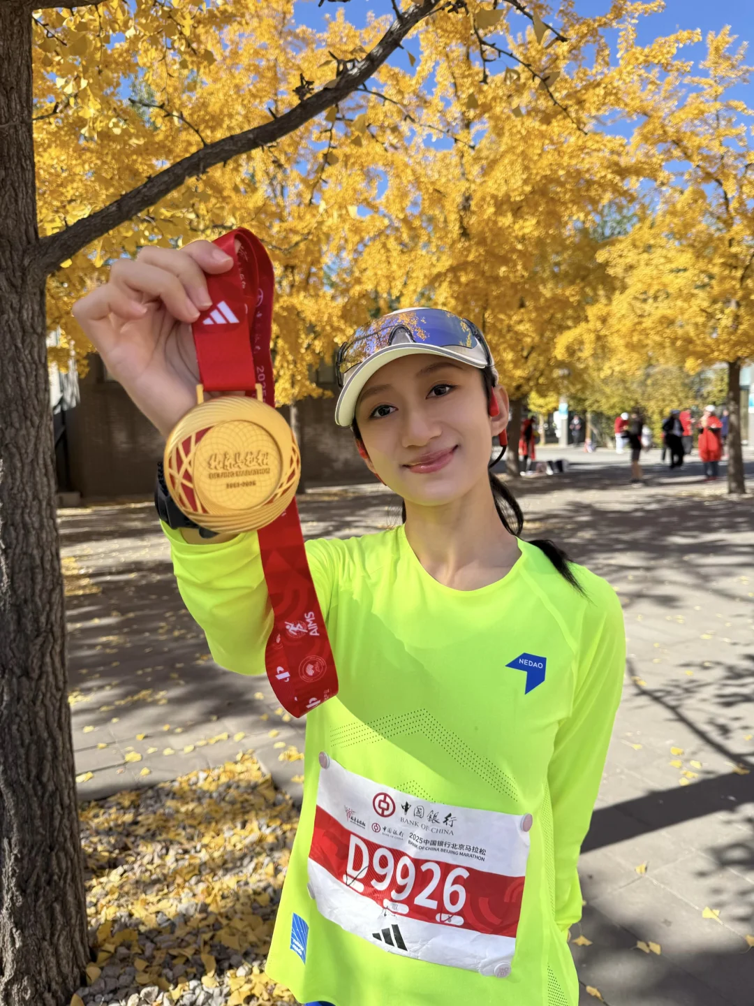 北京马拉松，嘿~ 我原来可以这么棒❗️