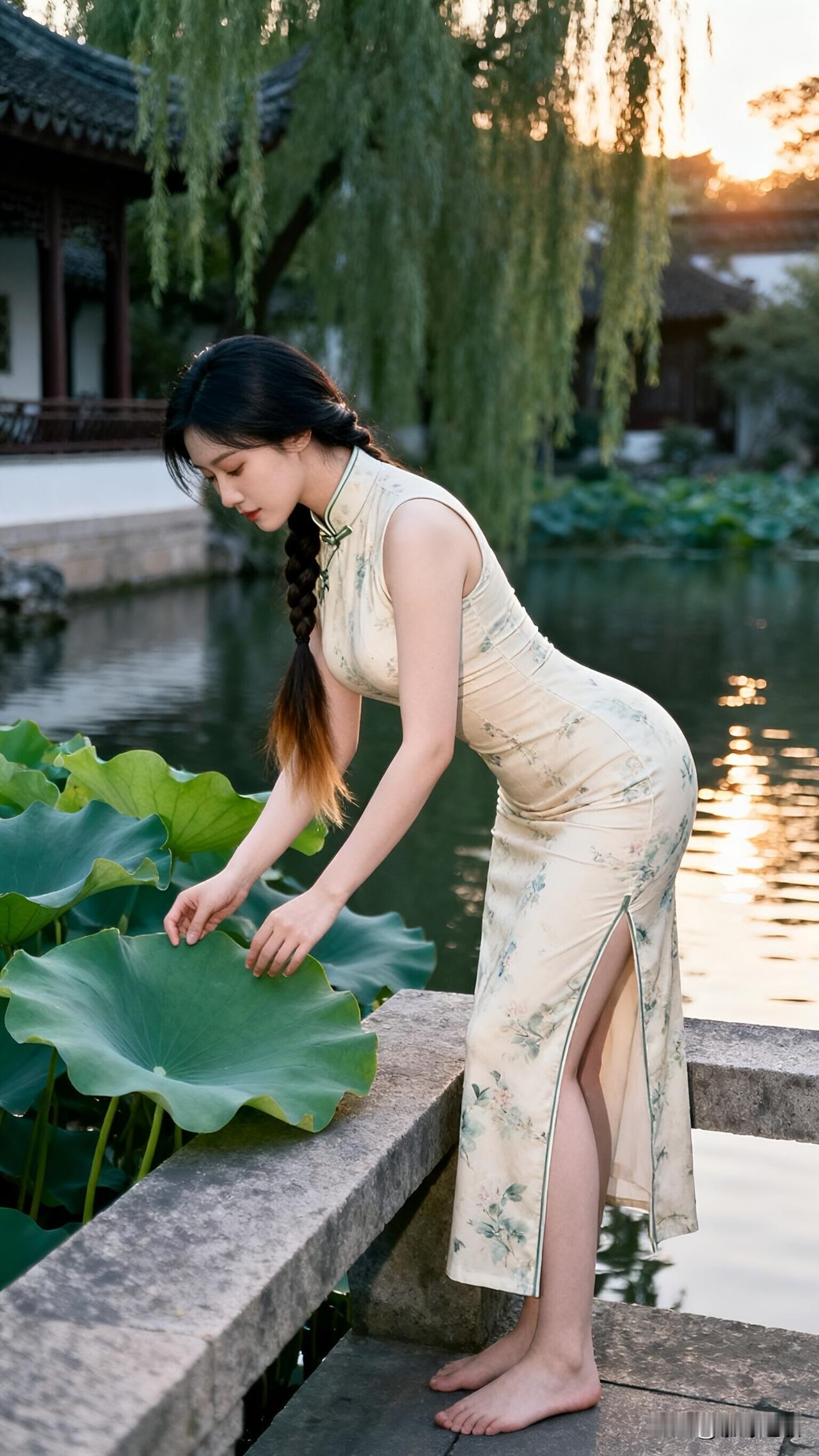 穿旗袍拍照才懂的真相：好看从来不是“照搬复古”“刚尝试旗袍拍照时真的很天真