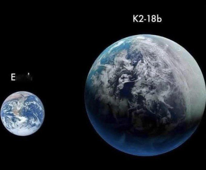 韦伯望远镜在一颗距离地球124光年的行星上，发现了二甲基硫化物，这颗行星就是K2